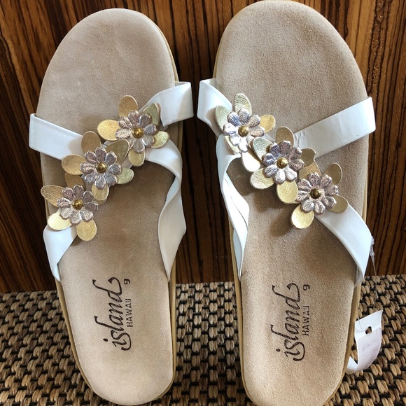 Vintage NWT ‘Island’ Made in Hawaii slipper sandal - Picture 1 of 4